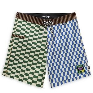 ❤️ #37 BNWT Vans Checkered The Daily Mami Board Shorts